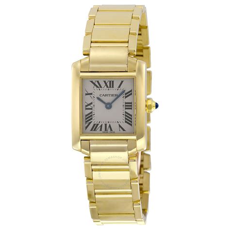 cartier tank gold women|cartier tank watch women price.